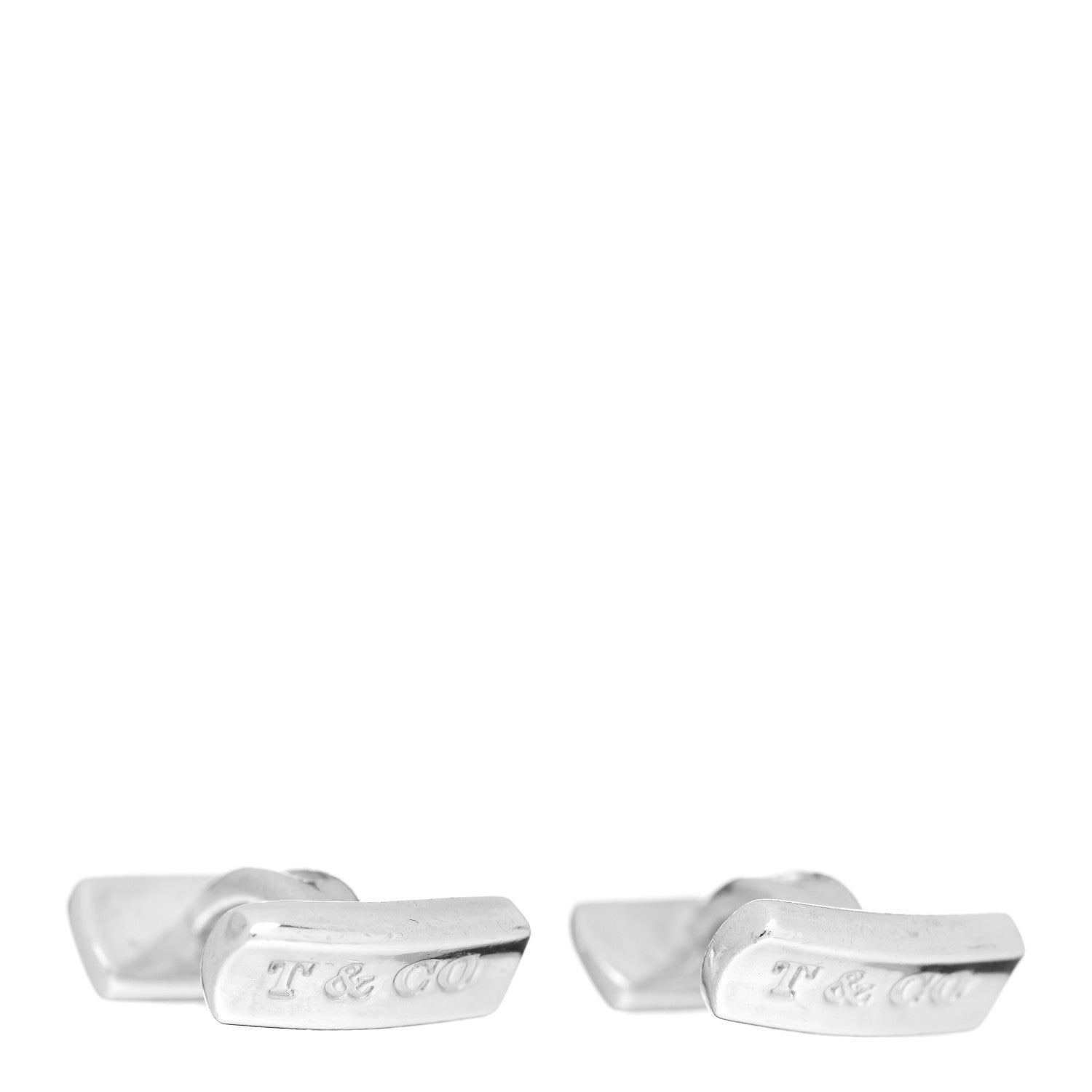 Tiffany Sterling Silver 1837 Cufflinks 1 of 3
