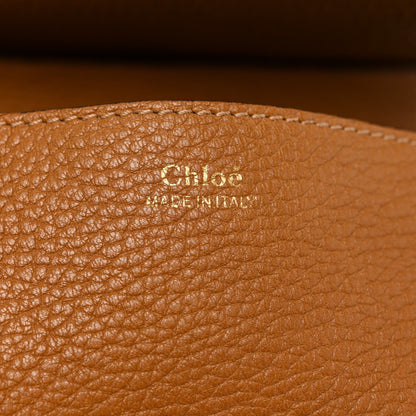 Chloe Grained Lambskin Large Drew Shoulder Bag Caramel 6 of 11