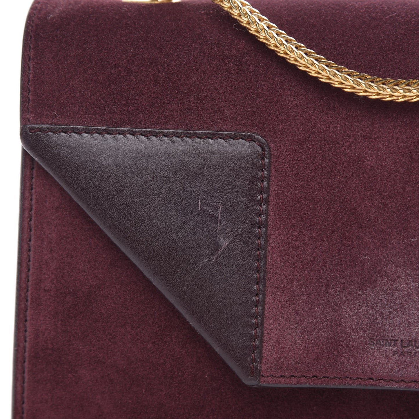 Suede Small Betty Burgundy