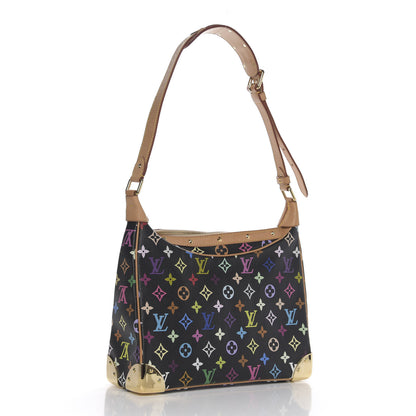 Louis Vuitton Monogram Multicolor Boulogne Black 2 of 9