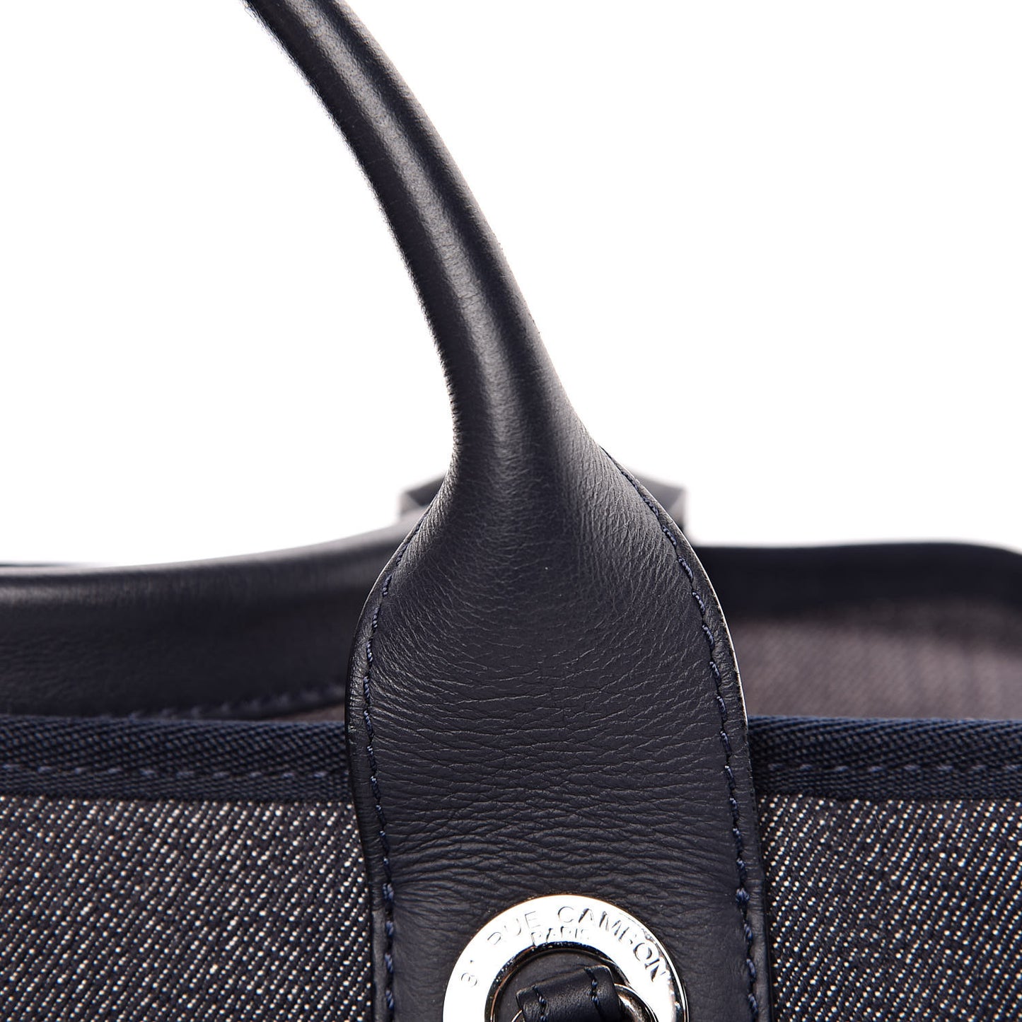Denim Deauville Bowling Bag Dark Blue