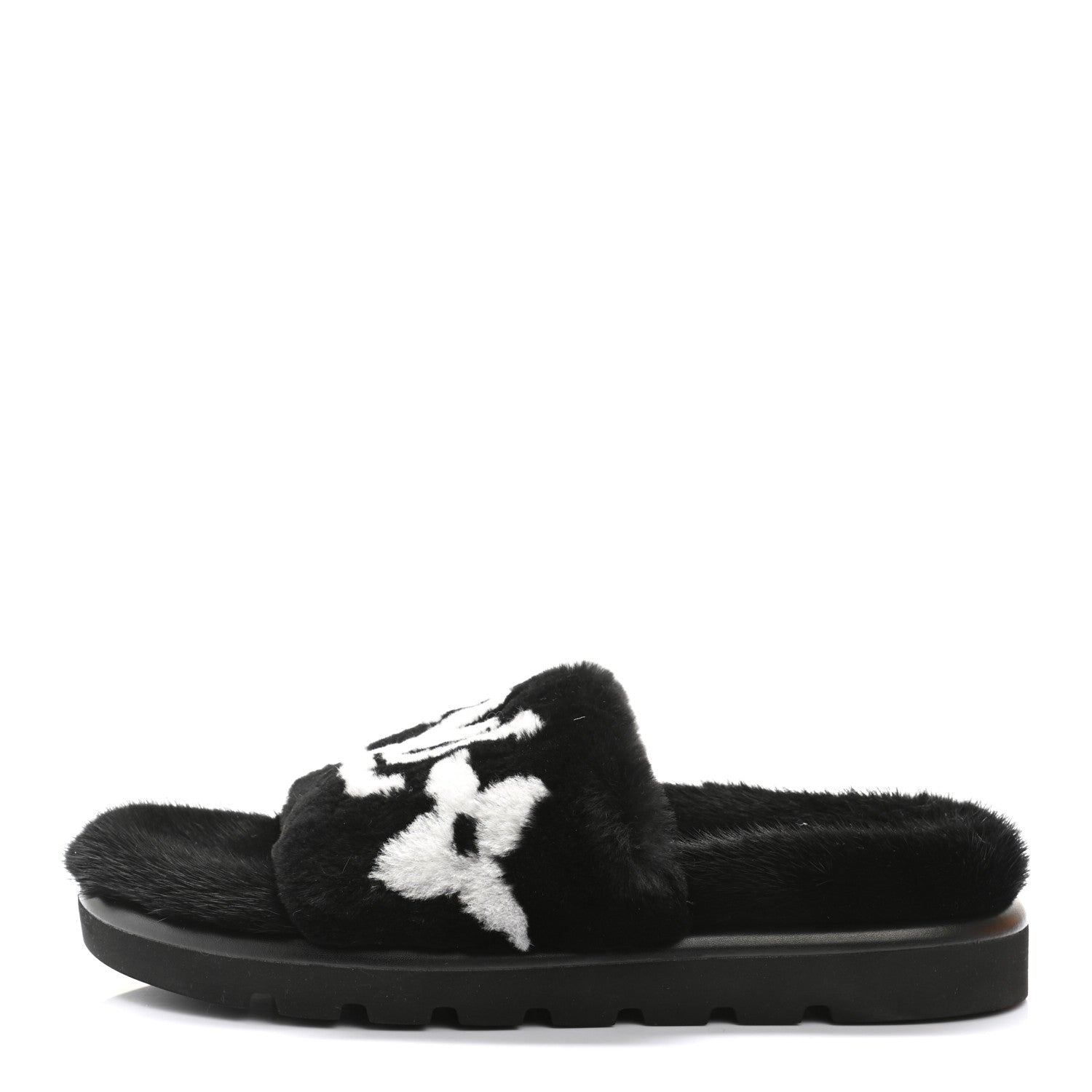 Louis Vuitton Mink Pool Pillow Comfort Mule 39 Black 1 of 9