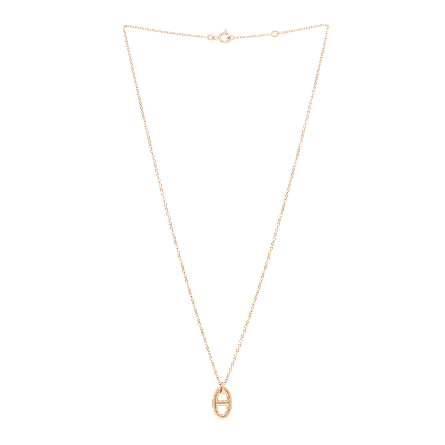 Hermes 18K Rose Gold PM Farandole Pendant Necklace 3 of 5