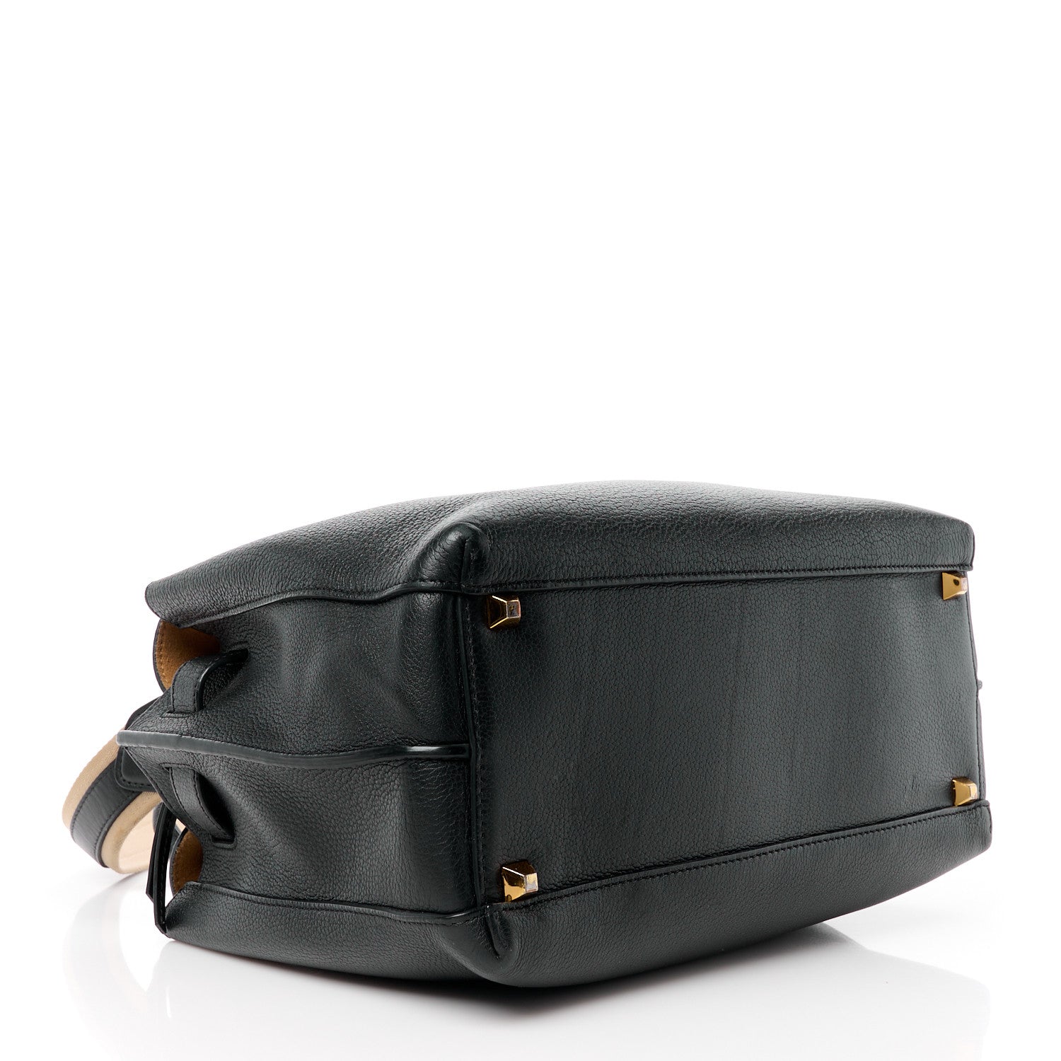 MCM Grained Calfskin Medium Milla Tote Black 4 of 18