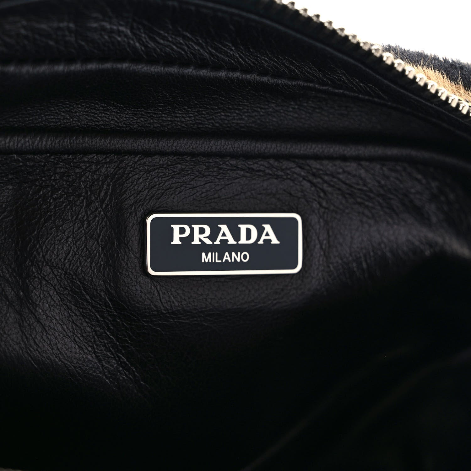 Prada Calf Hair Leopard Print Crossbody Camera Bag Miele Moro 6 of 9