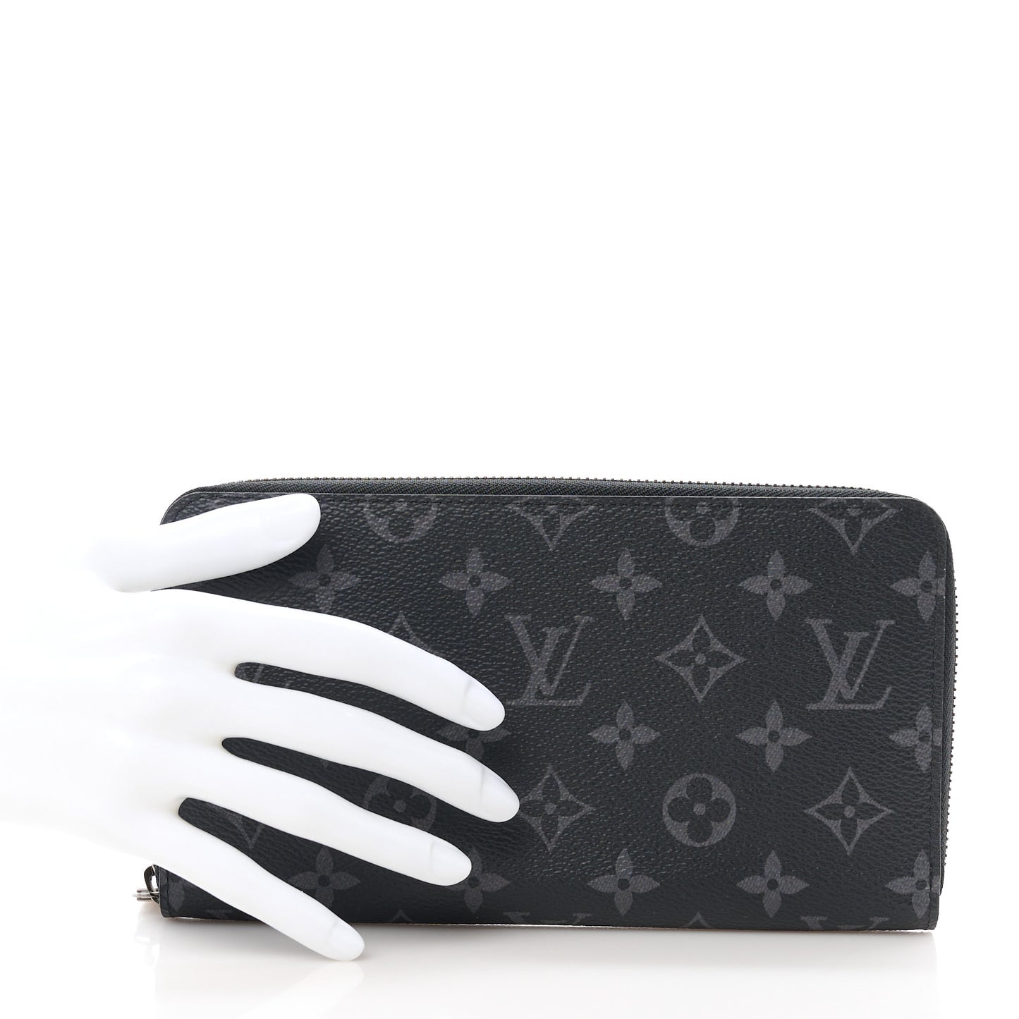 LOUIS VUITTON Monogram Eclipse Zippy Organizer Wallet