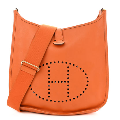 Hermes Epsom Evelyne III GM Orange 1 of 21