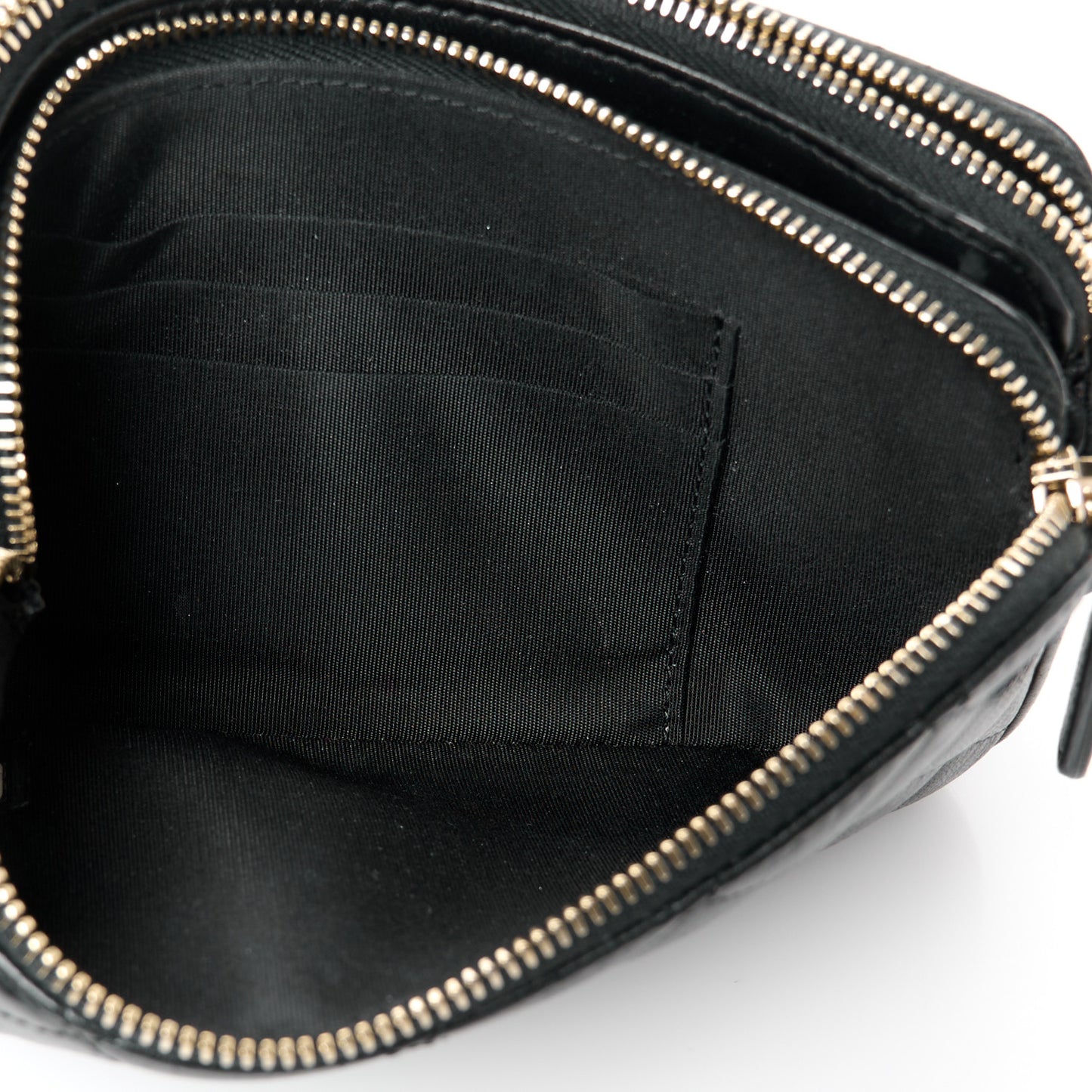 Lambskin Quilted Pearl Clutch With Chain Black