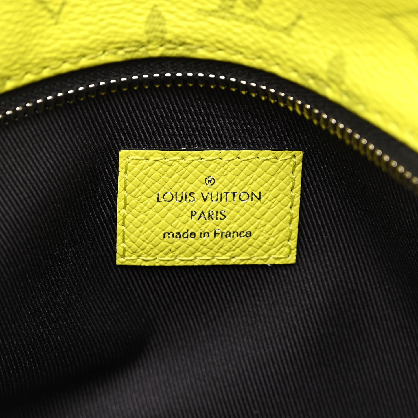 Taiga Monogram Discovery Backpack PM Yellow