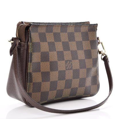 Louis Vuitton Damier Ebene Trousse Make Up Bag Pochette 3 of 8