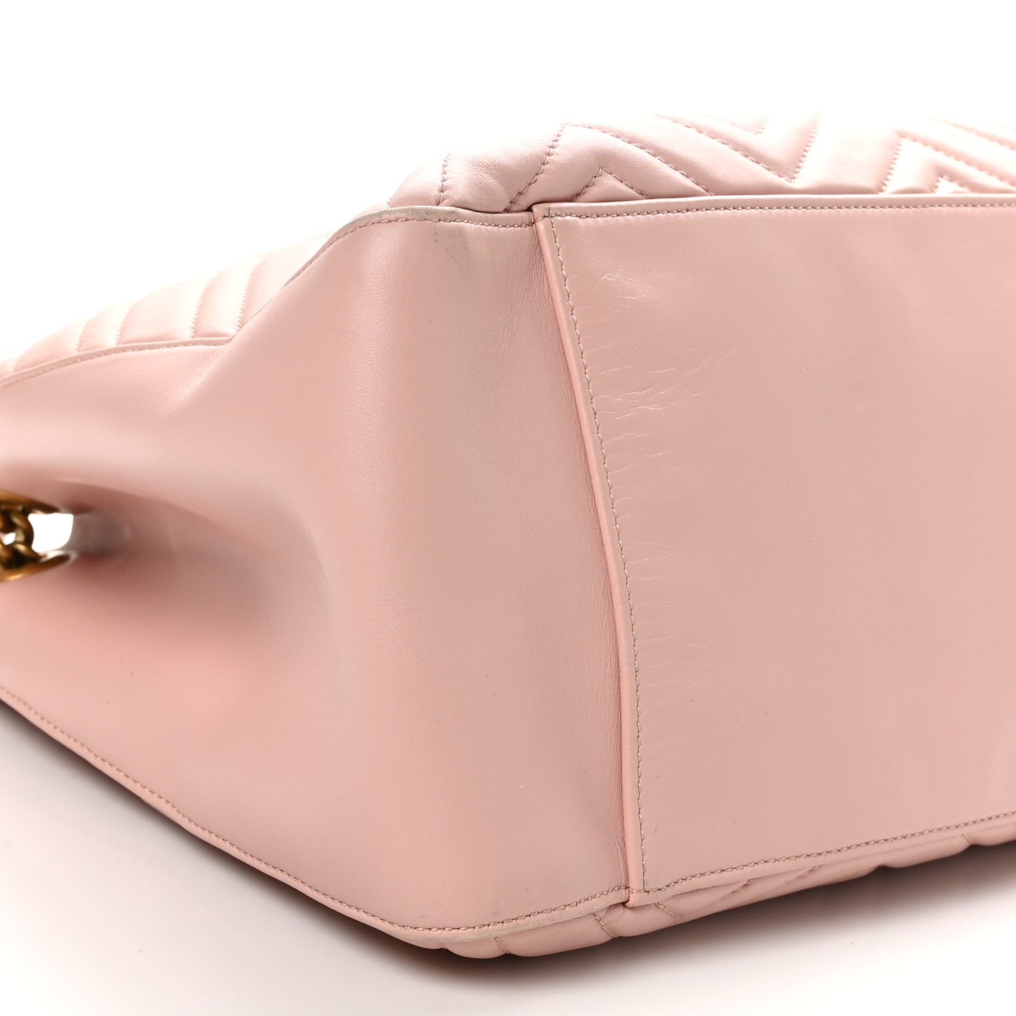 Calfskin Matelasse Medium GG Marmont Shoulder Tote Bag Perfect Pink