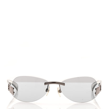 Chanel Frameless CC Logo Sunglasses 4037 Clear 2 of 8
