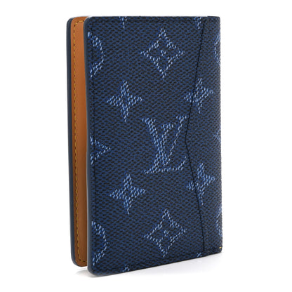 Louis Vuitton Monogram Heritage Pocket Organizer Ocean 3 of 9