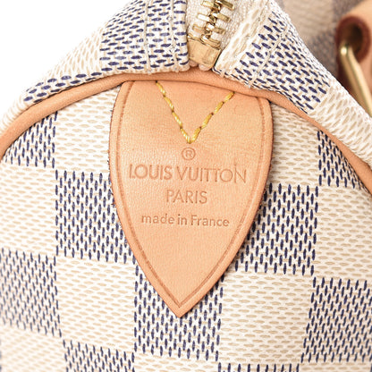 Louis Vuitton Damier Azur Speedy 25 6 of 9