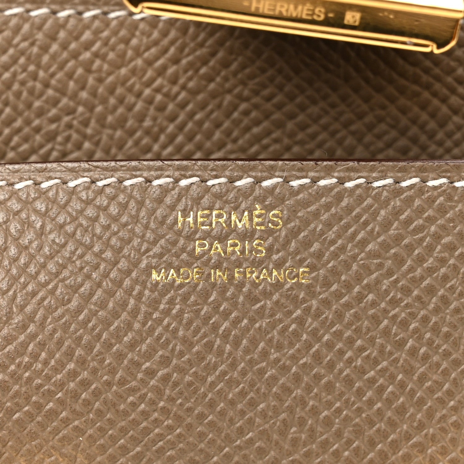 Hermes Epsom Constance Long To Go Wallet Etoupe 6 of 11