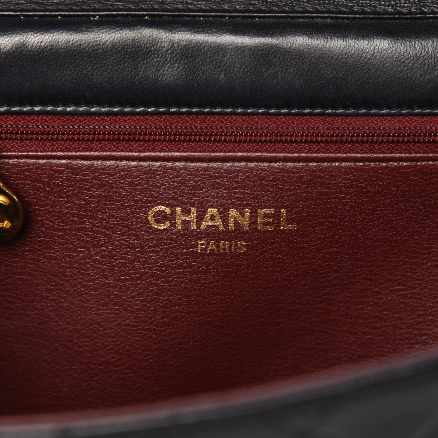 Chanel Lambskin Quilted Small Single Flap Black 6 of 10