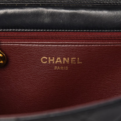 Chanel Lambskin Quilted Small Single Flap Black 6 of 10