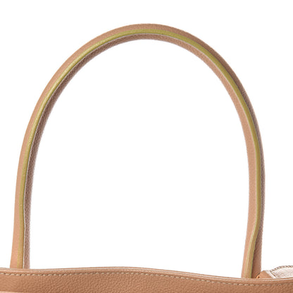 Chanel Calfskin Cerf Executive Shopper Tote Beige Clair 12 of 12