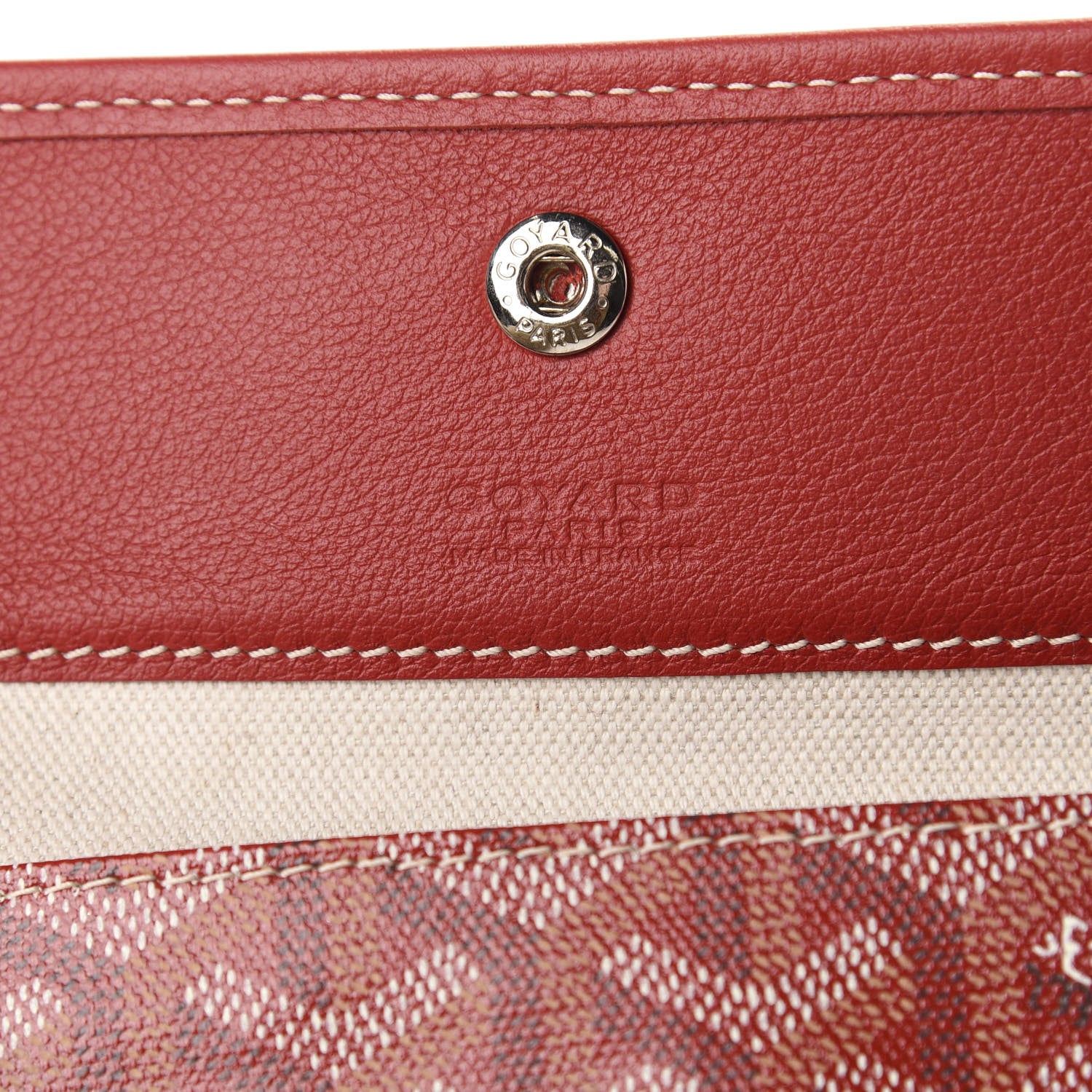 Goyard Goyardine Saint Louis PM Red 9 of 10