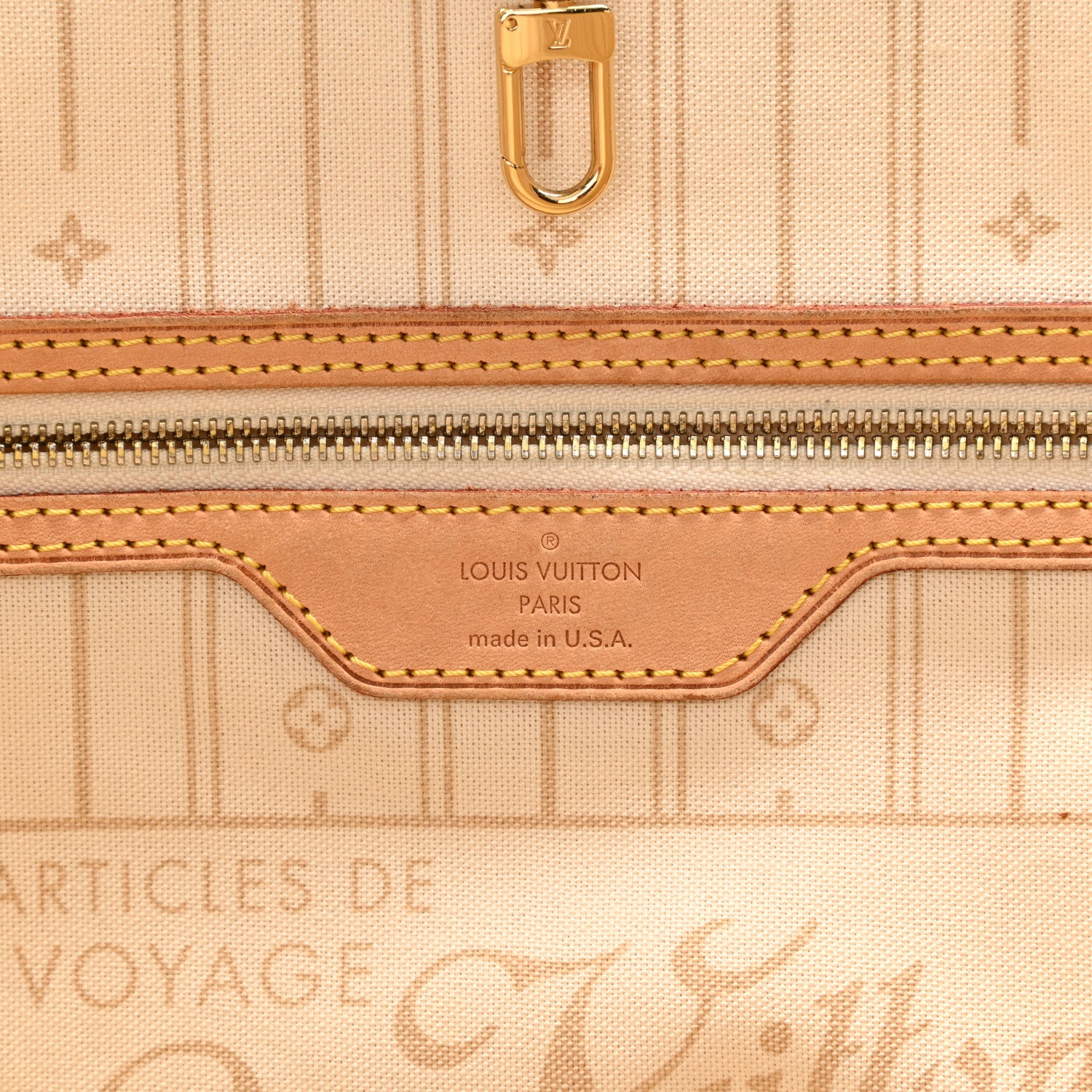 Louis Vuitton Damier Azur Neverfull GM 6 of 9