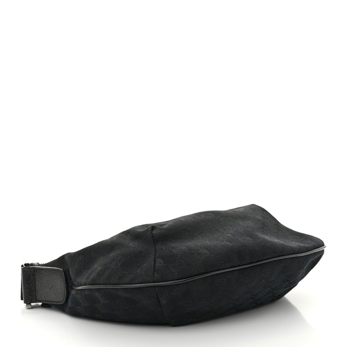 Monogram Medium Half Moon Hobo Black