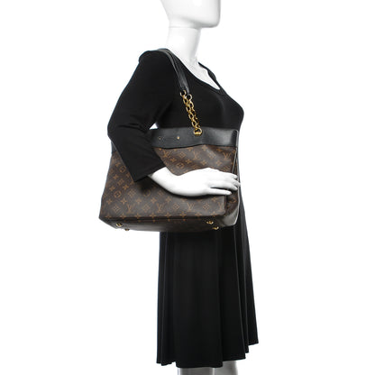 Louis Vuitton Monogram Pallas Shopper Black 2 of 14