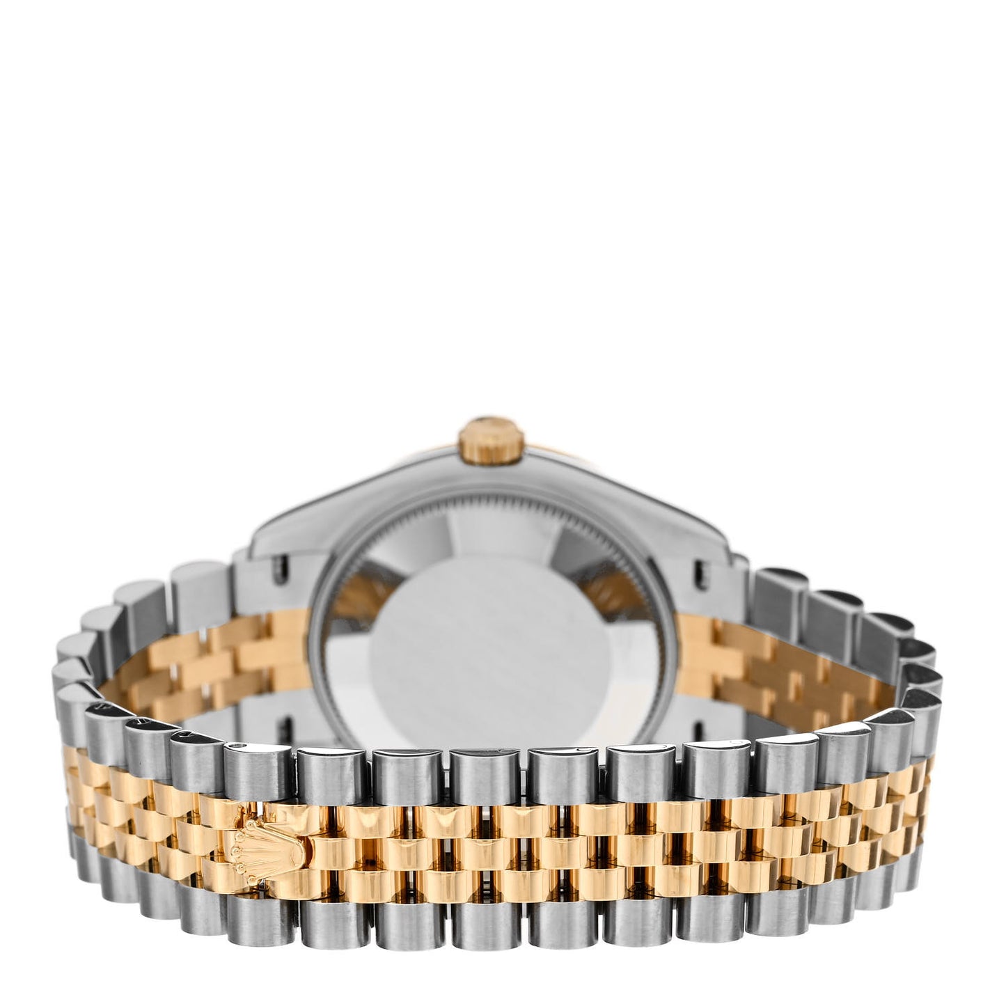 Stainless Steel 18K Yellow Gold 31mm Oyster Perpetual Datejust Watch White Roman 278273