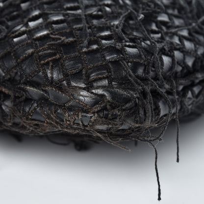 Bottega Veneta Nappa Intrecciato Fringe Netted Hobo Black 9 of 14