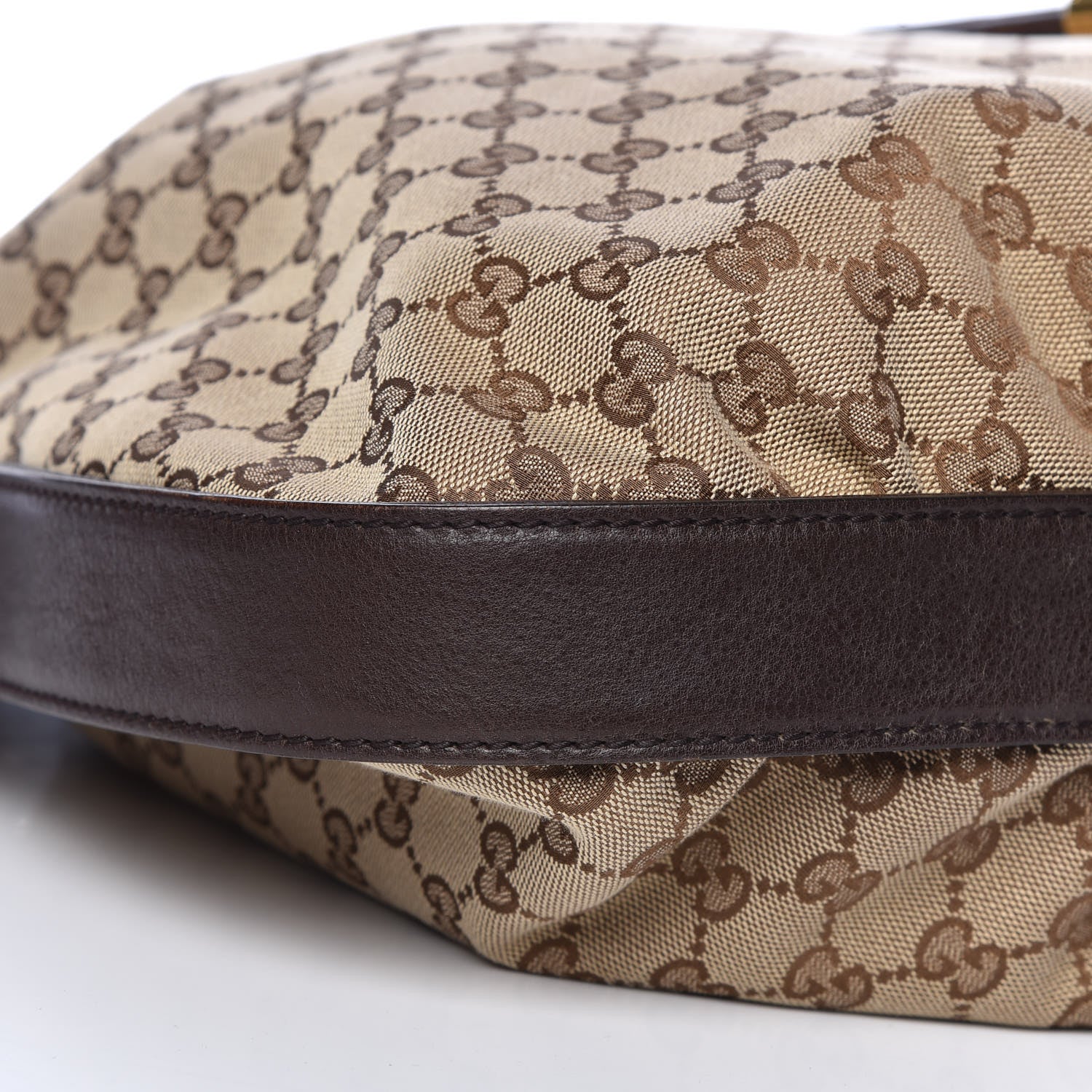 Gucci Monogram Medium Interlocking Icon Shoulder Bag Dark Brown 8 of 15