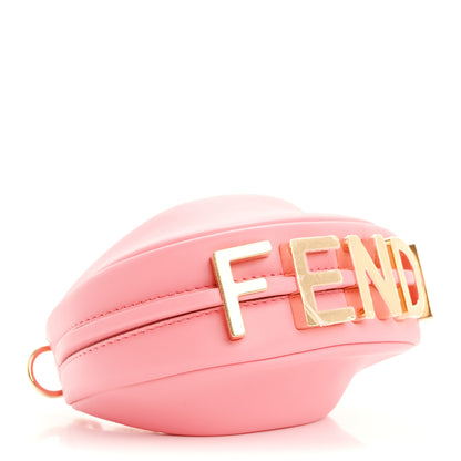 Fendi Vitello Grace New Matte Nano Fendigraphy Hobo Charm Pink Dalia 4 of 10