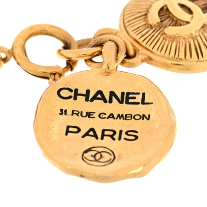 Chanel CC Medallion Bracelet Gold 3 of 3