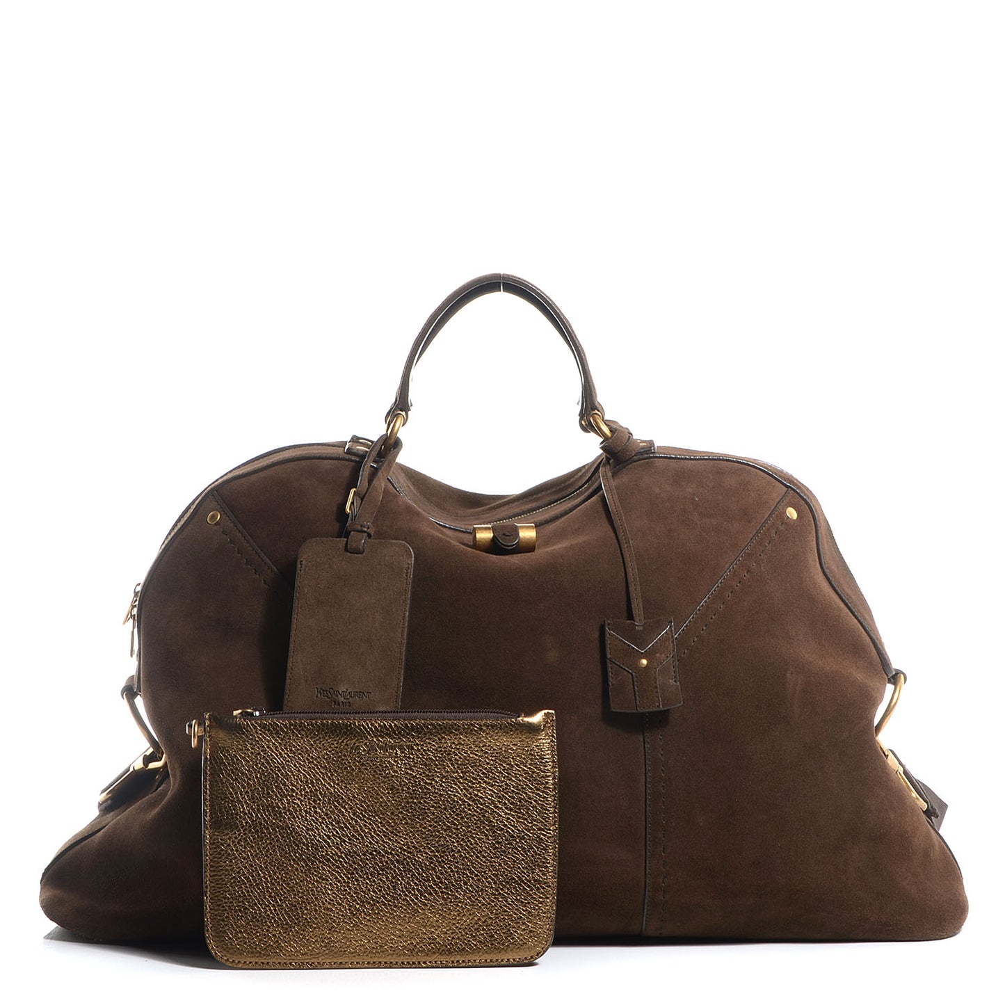 Suede Muse Weekender Brown