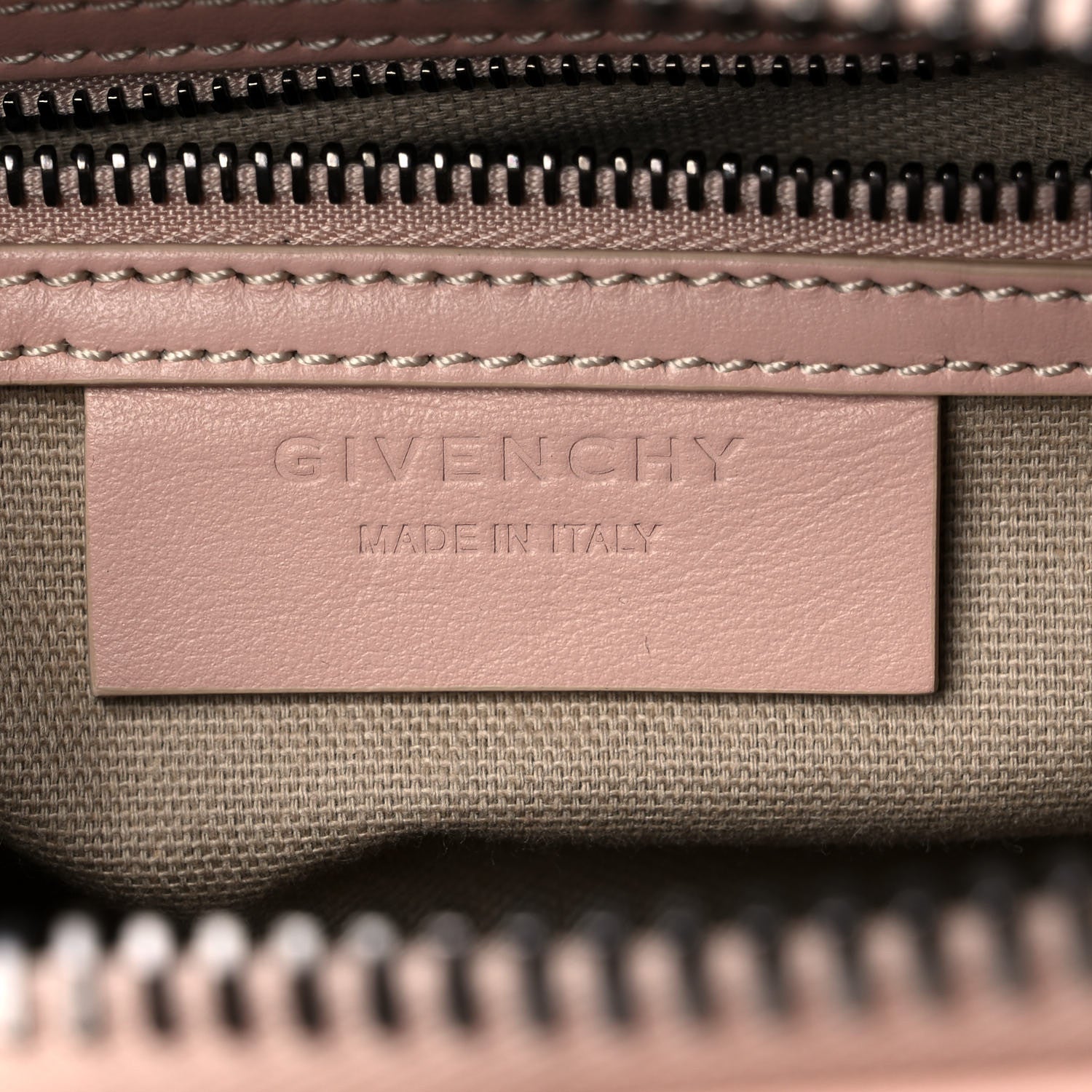 Givenchy Metallic Calfskin Mini Antigona Light Pink 6 of 12