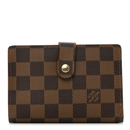 Louis Vuitton Damier Ebene French Purse Wallet 1 of 8
