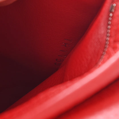 Louis Vuitton Taurillon Capucines BB Rubis 7 of 12