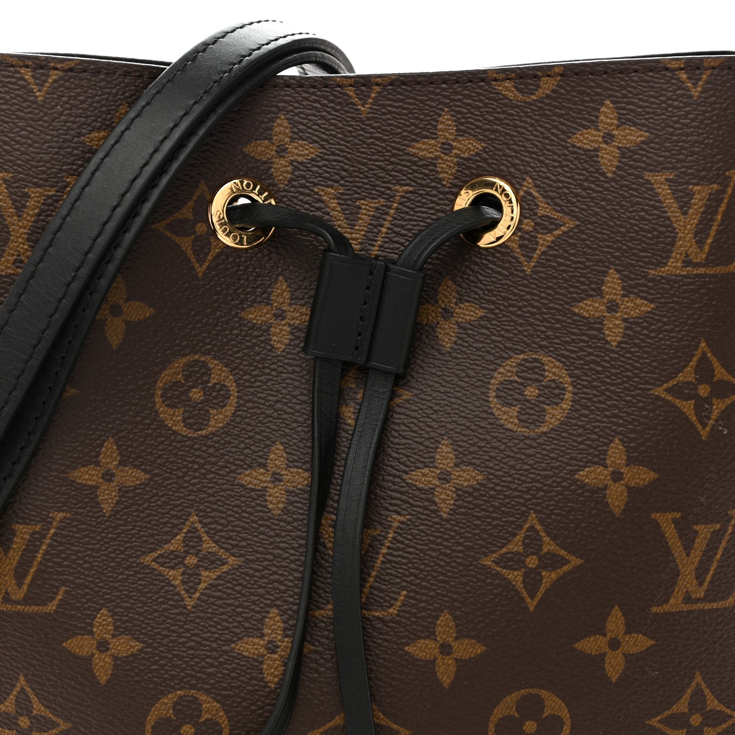 Louis Vuitton Monogram Neonoe MM Black 8 of 14