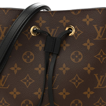 Louis Vuitton Monogram Neonoe MM Black 8 of 14