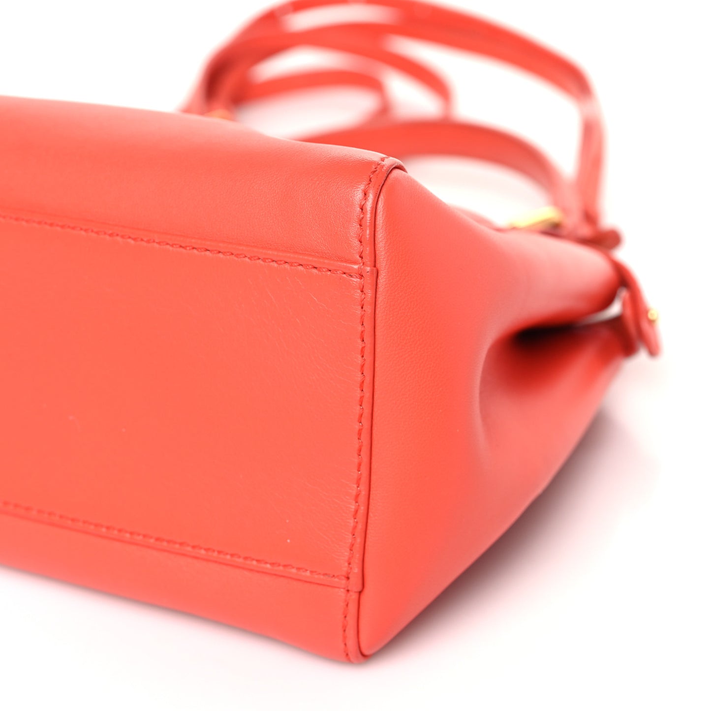 Nappa Mini Peekaboo Iconic Satchel Azalea