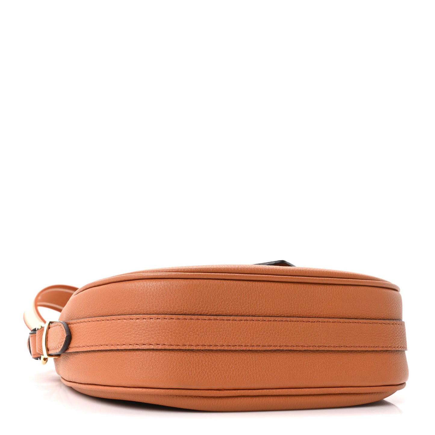 Grained Calfskin LV Pont 9 Soft MM Golden Siena