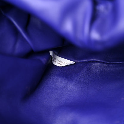 Bottega Veneta Metallic Crinkled Lambskin The Pouch Viola 12 of 14