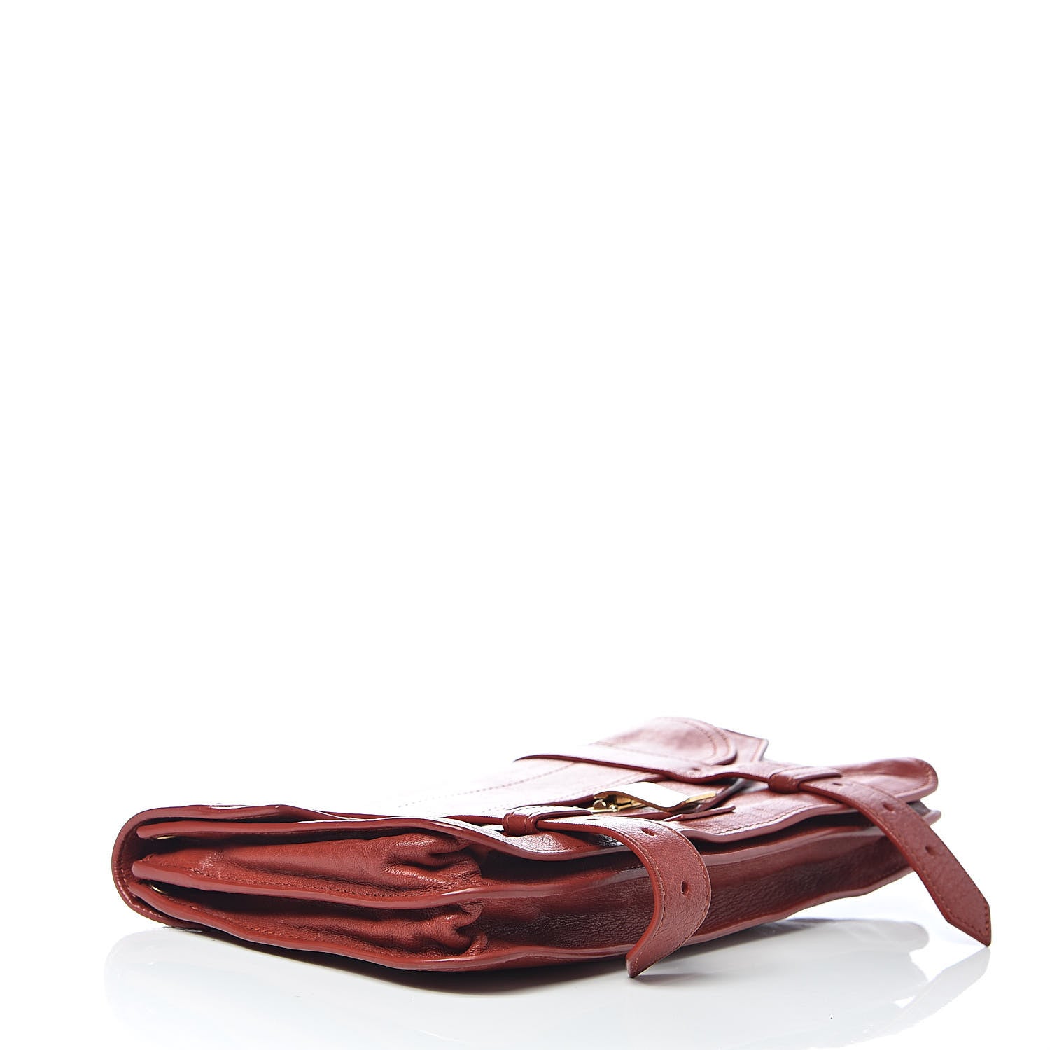 Proenza Schouler Lambskin PS1 Pochette Clutch Paprika 4 of 9
