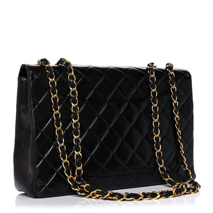 Chanel Lambskin Jumbo Single Flap Dark Brown 3 of 19
