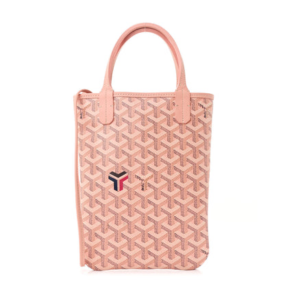 Goyard Goyardine Poitiers Tote Rose Poudre 1 of 10