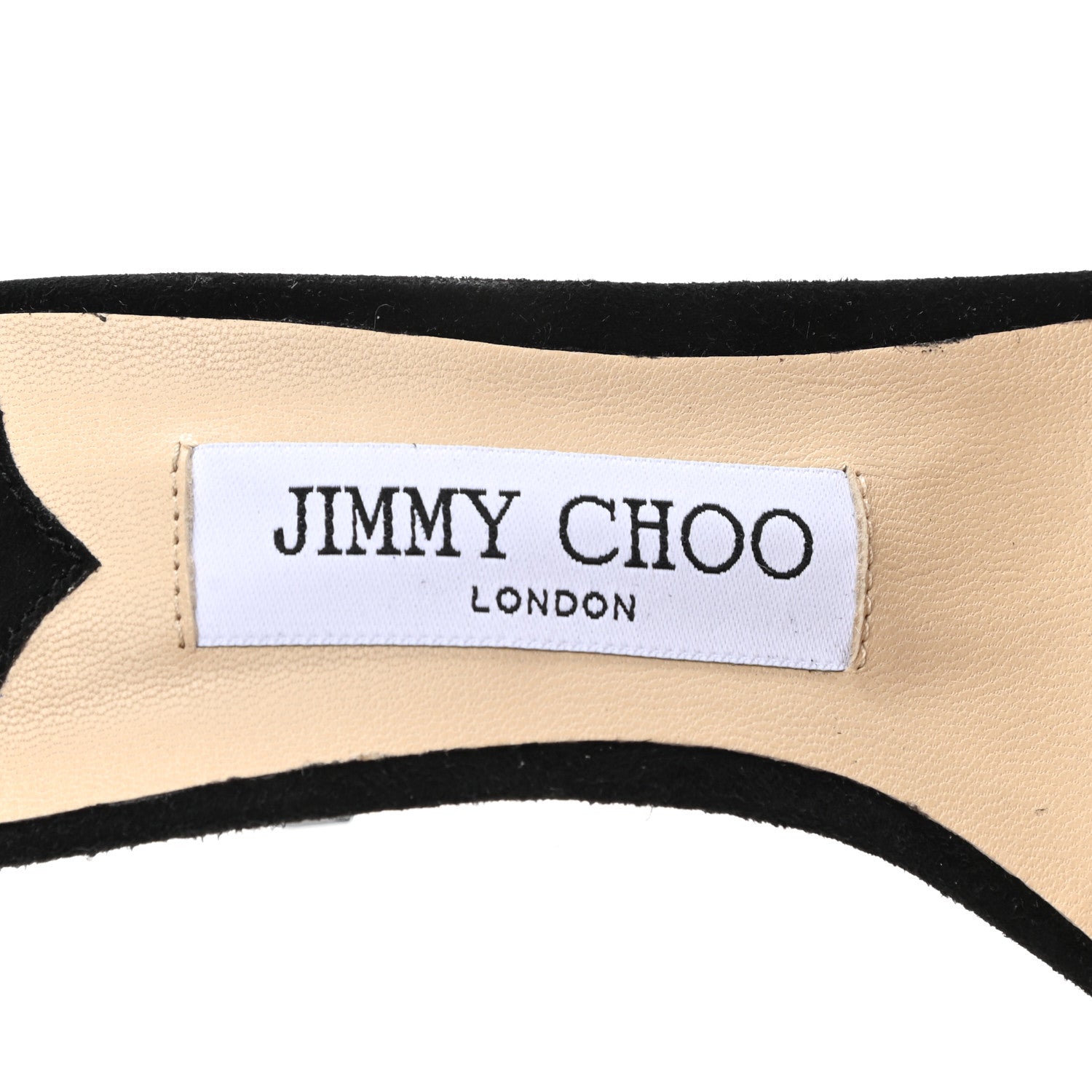 Jimmy Choo Suede Stacey 85 Sandal Pumps 36 Black 5 of 8