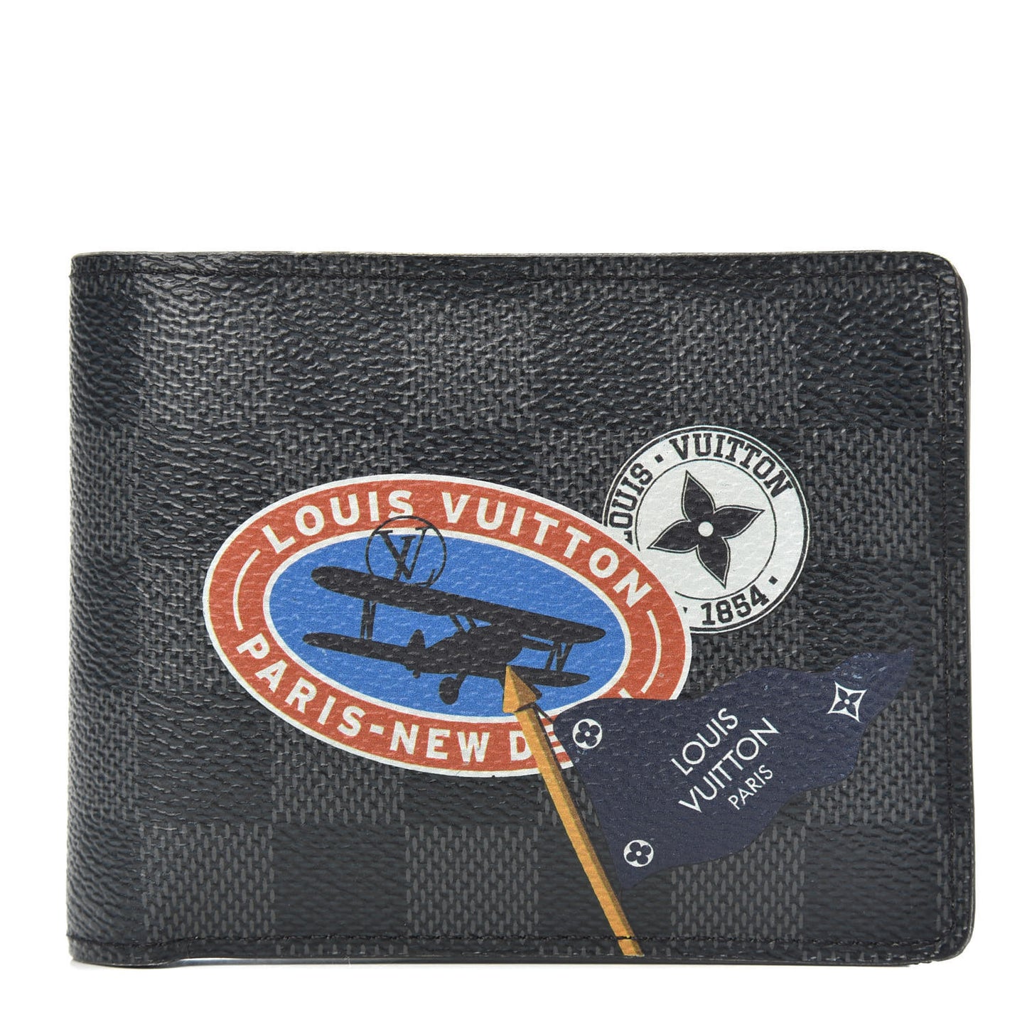 Damier Graphite World Tour Multiple Wallet