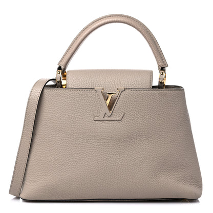 Louis Vuitton Taurillon Capucines PM Galet 1 of 17