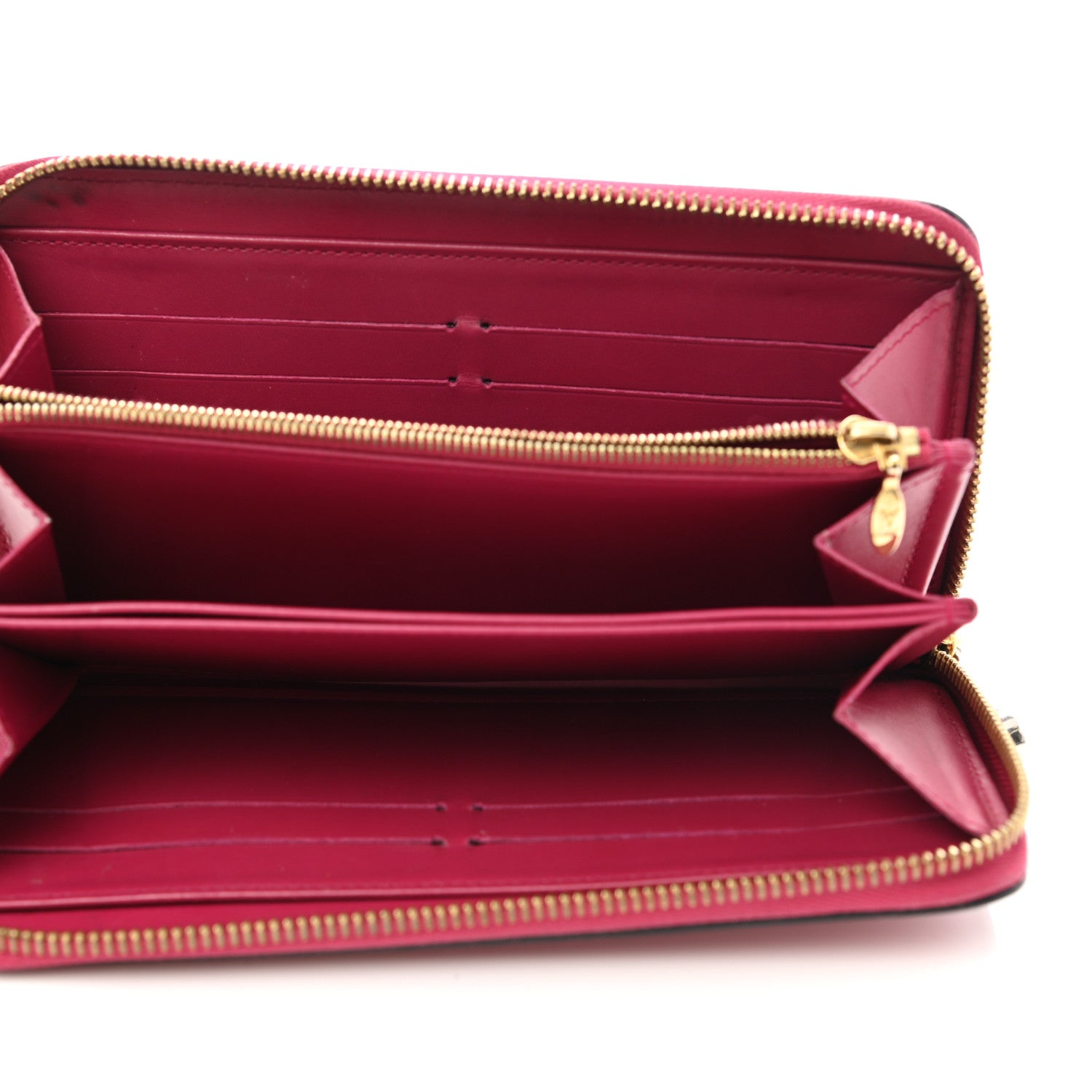 Louis Vuitton Vernis Zippy Wallet Rose Indien 5 of 10