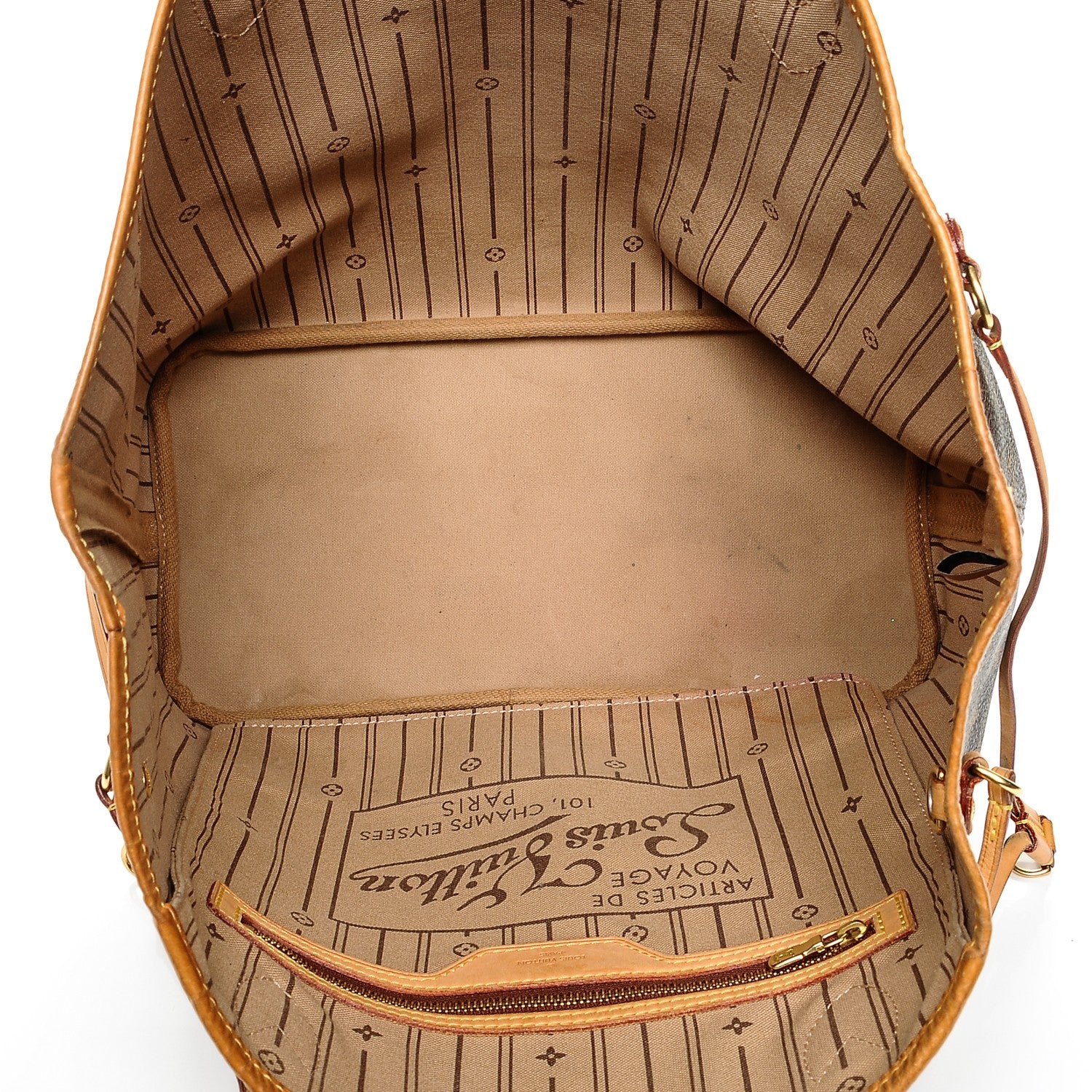 Louis Vuitton Monogram Neverfull MM 5 of 7