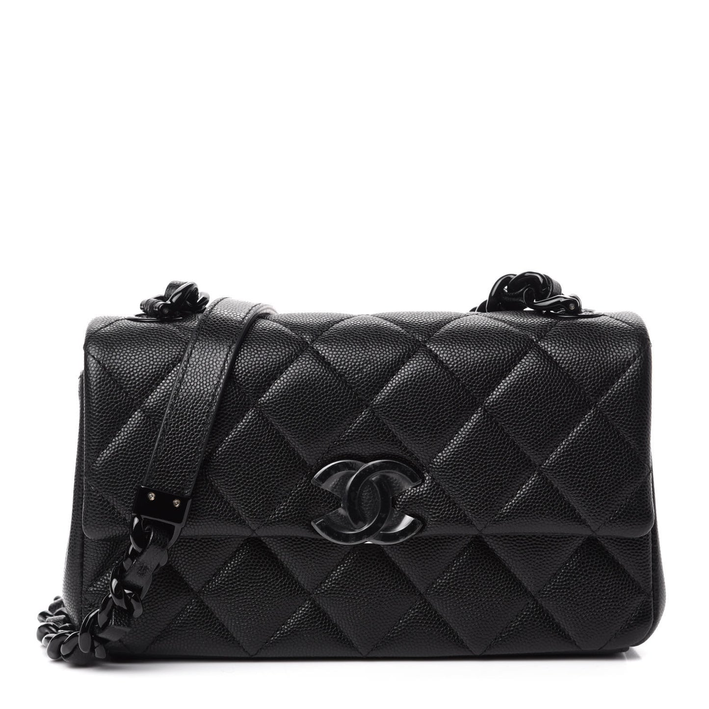 Caviar Quilted My Everything Small Flap Black