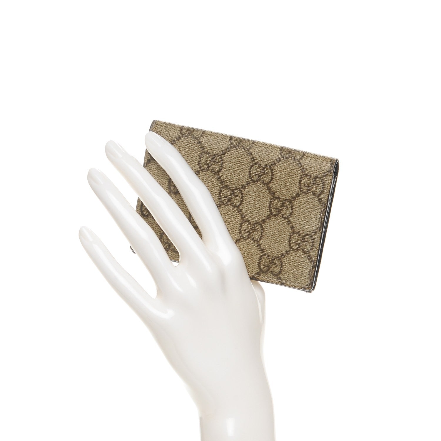 Gucci GG Plus Monogram Business Card Case Dark Brown 2 of 7